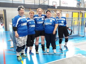 Unser Damenteam in Bad Ragaz (Julia, Hella, Theresa, Anna, Karina)